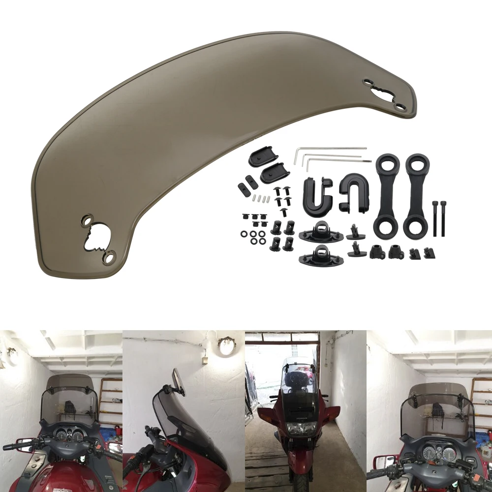 

For Suzuki Honda for BMW Kawasaki for Yamaha Cruisers & Standards Motorcycle Windshield Windscreen Windscherm Wind Screen