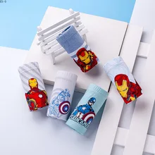 Шорты с героями мультфильмов; ; 5 шт.; хлопковое детское нижнее белье для мальчиков; милые высококачественные треугольные трусы для мальчиков