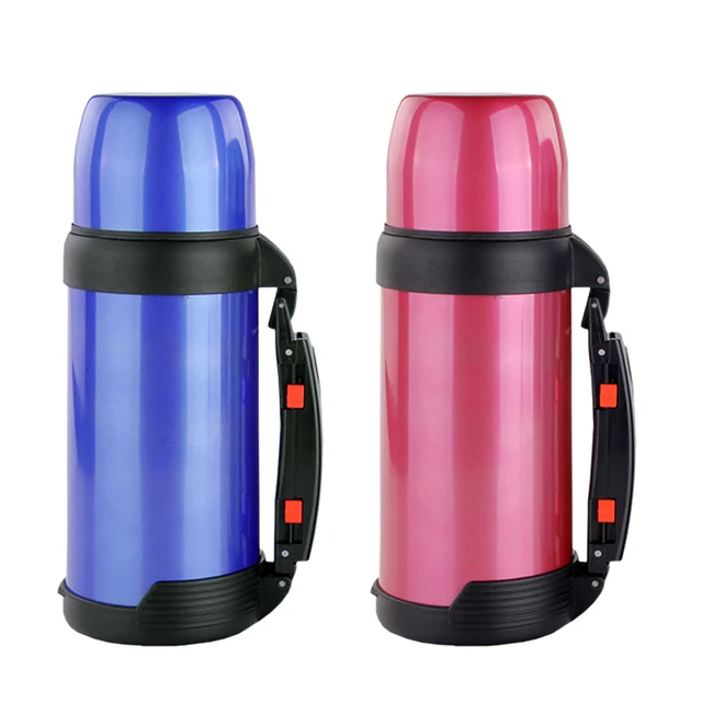 1500ml Stainless Steel Mug Thermos Vacuum Coffee Cup Large Capacity 1500ml Stainless Steel Mug Thermos Vacuum Coffee Cup Large Capacity Kettle Drink Bottle With Carrying Handle