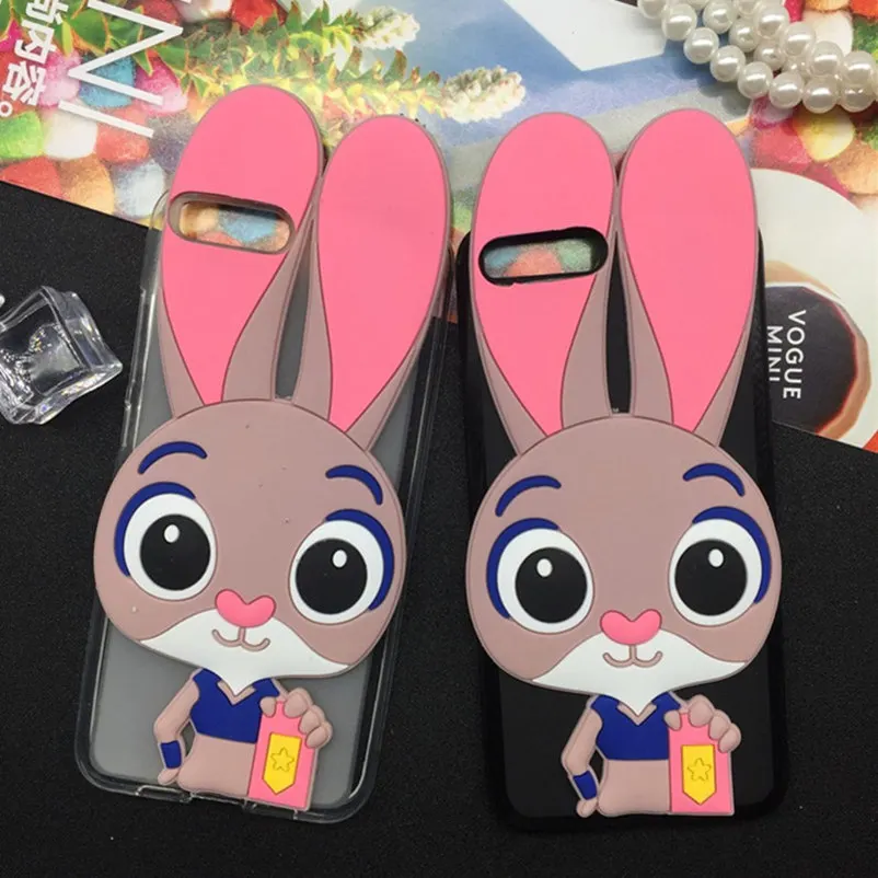 

Luxury Rabbit Soft Case for Leagoo T5 Cartoon Cover for Leagoo T5 Phone Cases Fashion TPU Silicone Capa Fundas