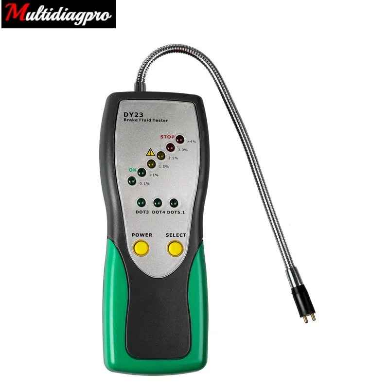 DY23 Automotive Brake Fluid Tester Digital Brake Fluid Inspectionin Battery Measurement Units