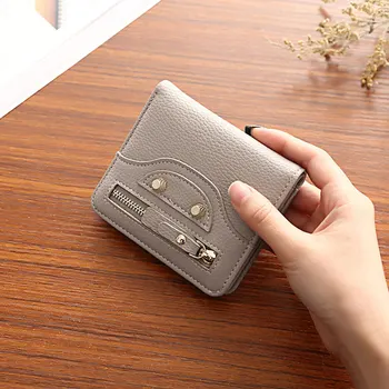 

1 Pcs Women Lady Wallet Purse Short Design Zipper Small Fashion For Money Coin Cards New