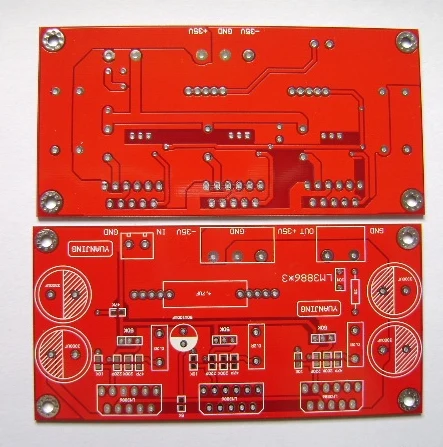 

150W LM3886*3 parallel single channel power amplifier board PCB Free ship