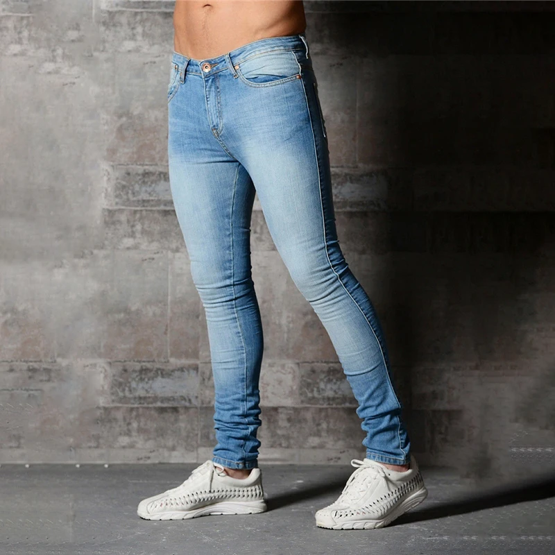 Men Stretch All Trousers Clothing 2019 New Fashion Casual Denim Pants Male Quality Blue Black Navy Men Stretch All Trousers Clothing 2019 New Fashion Casual Denim Pants Male Quality Blue Black Navy