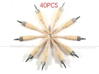 

40 pcs 3.5mm Stereo Screw Lock Connector for Sennheiser EW100 EW300 EW500 G1 2 3 Sony Saramonic Microphone Spare Plug Adapter