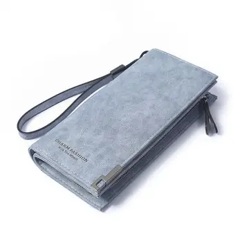 

Long Clutch Phone Famous Designer Women Wallet Leather Purse Coin Clutch Purse Carteiras Femininas Credit Card Holder TFB85