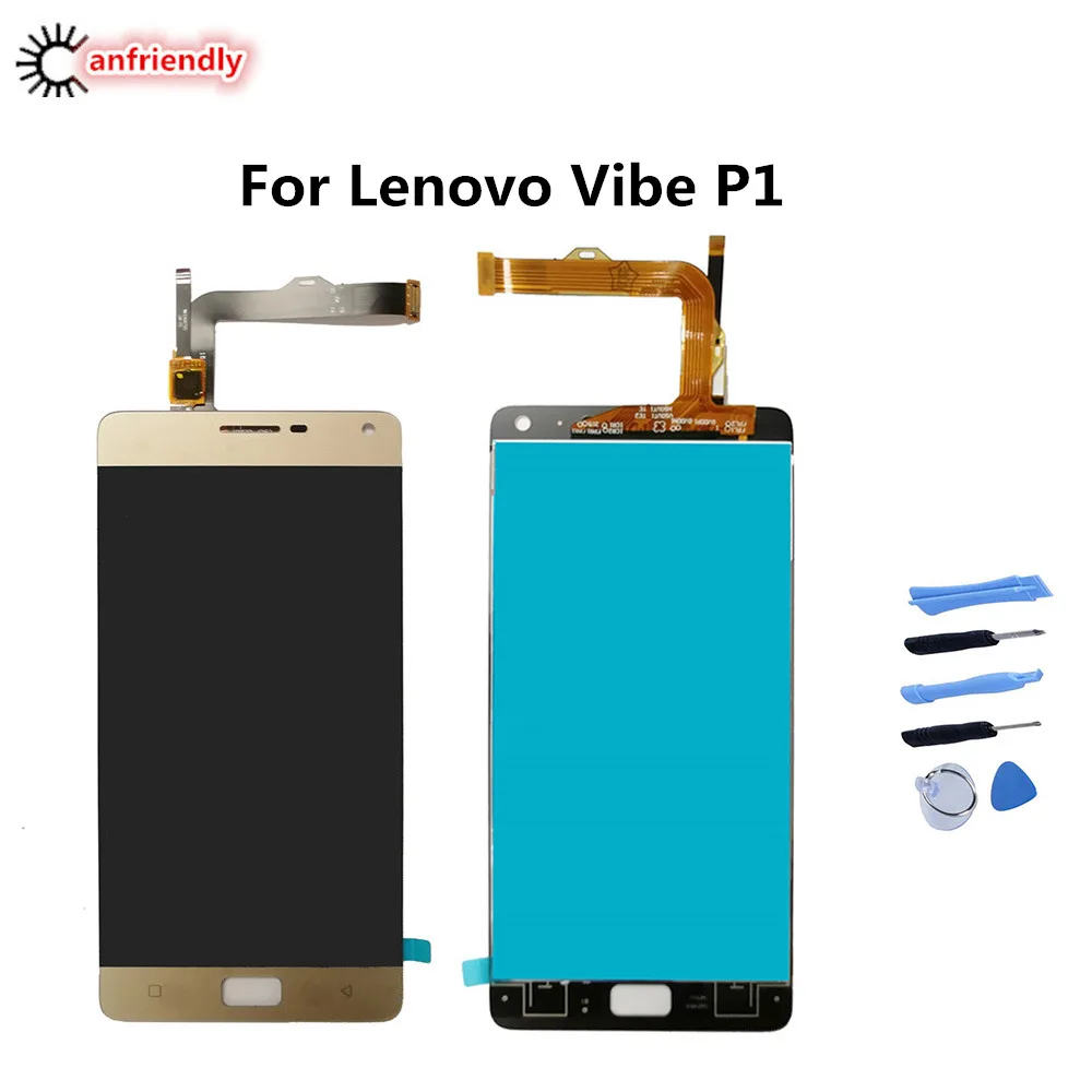 

For Lenovo Vibe P1 P1a42 P1c72 P1c58 LCD Display+Touch Screen Replacement Digitizer Assembly For Lenovo P 1 P1 phone repair part
