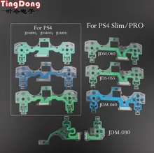 Película condutora para ps4 slim pro, cabo de alta qualidade para ps2 ps3 ps4, joystick, peça de reparo JDS-001 JDM-030 040 55 55