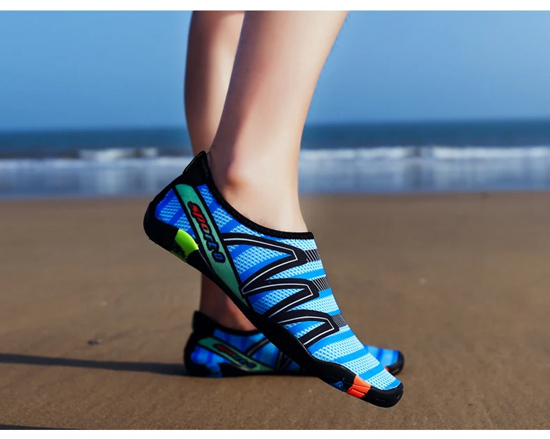 Женские и мужские слипоны; водонепроницаемая обувь на плоской подошве; эластичная ткань; обувь для плавания и дайвинга; прогулочная обувь; пляжная обувь