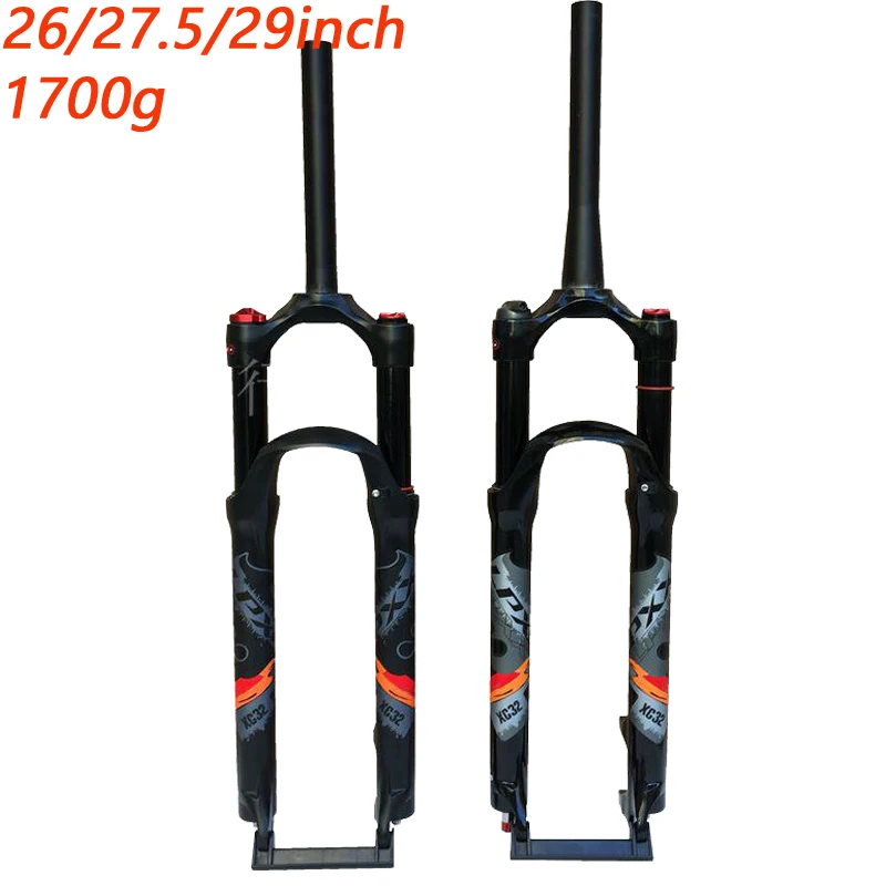 Mountain bicycle Fork 26in 27.5in 29 inch MTB bikes suspension fork air tapered fork remote and manual control HL RL Mountain bicycle Fork 26in 27.5in 29 inch MTB bikes suspension fork air tapered fork remote and manual control HL RL