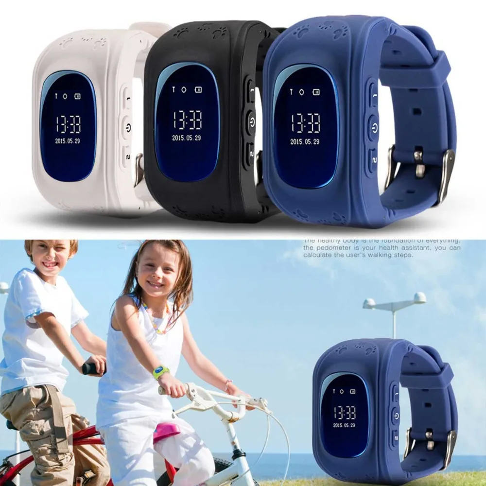 children smart watch with GPS passometer smartwatch android second generation chip SOS Call Location Finder Wearable Devices | Электроника