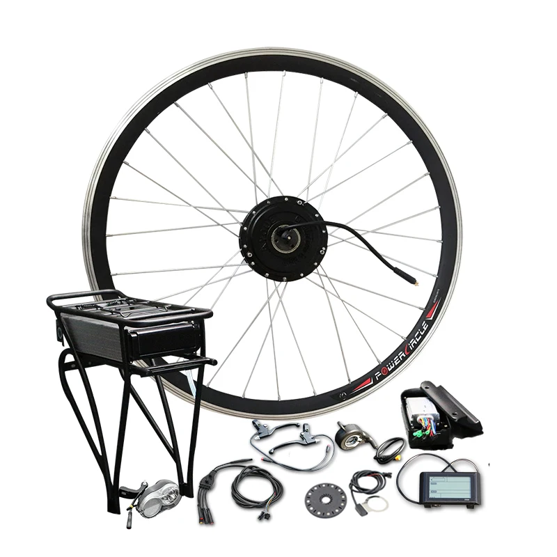

36V 250W/350W/500W Electric Bike Conversion Kit 36V 10A/12A Lithium Battery Electric Bike Kit MTB Ebike Kit Hub Motor E Bike