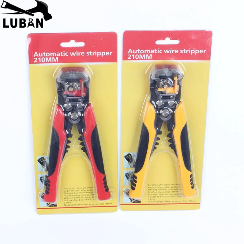 

High Good Quality Multifunctional Automatic Cable Wire Stripper plier Self Adjusting Crimper Terminal Tool HS-D1