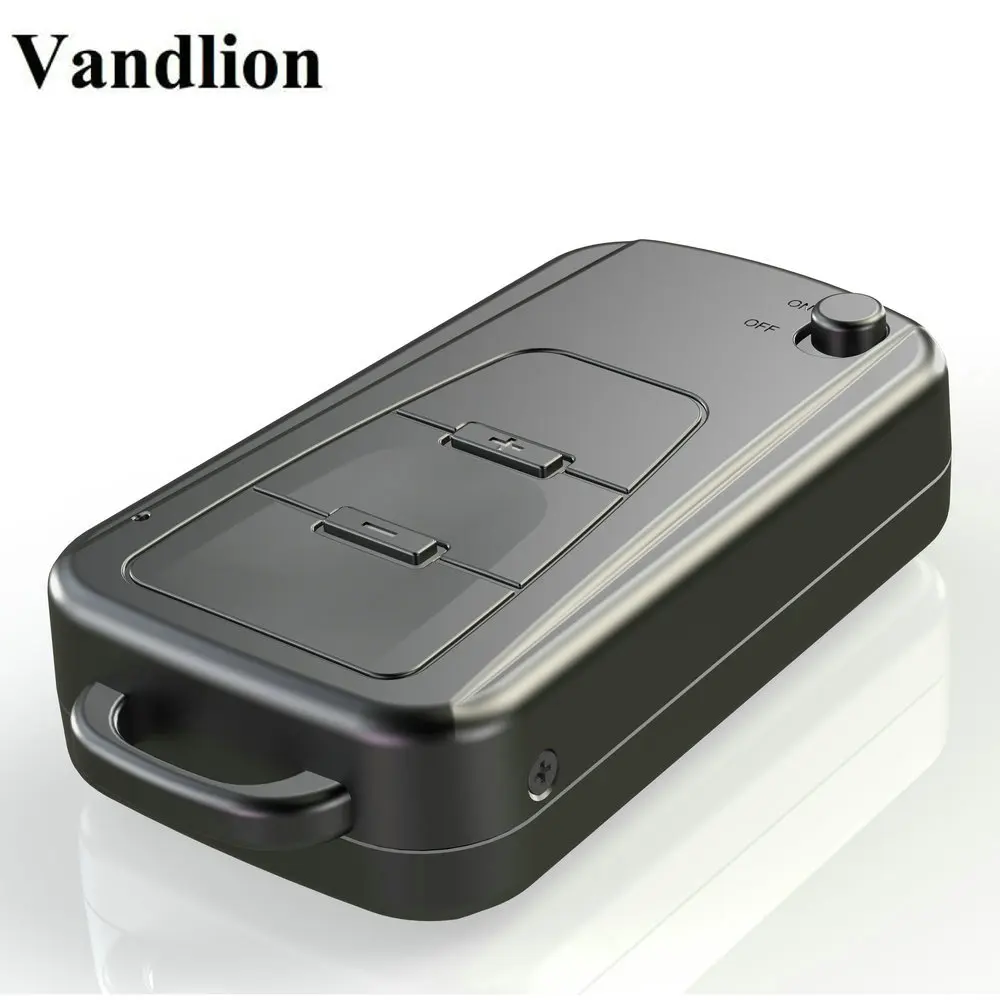 Vandlion Мини цифровой диктофон 8 Гб 16 г MP3 плеер Голосовая активация Автомобильный ключ Аудио Диктофон для лекций V8