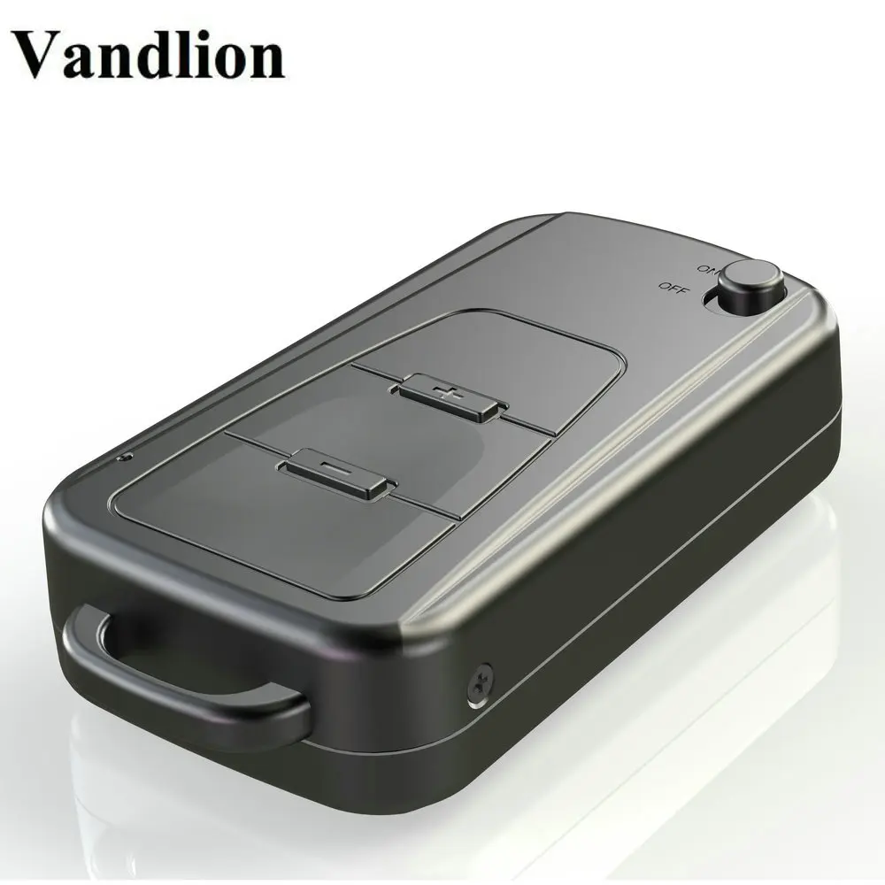 Vandlion Mini Digital Voice Recorder 8GB 16G MP3 Player Voice Activated Car Key Audio Sound Recorder Dictaphone for Lectures V8