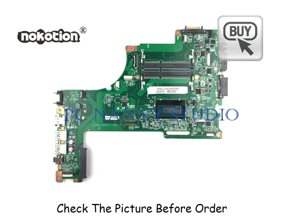 

PCNANNY A000302670 DA0BLIMB6F0 FOR Toshiba Satellite L50 L55-B L55T-B5271 Laptop motherboard I5-5200U tested
