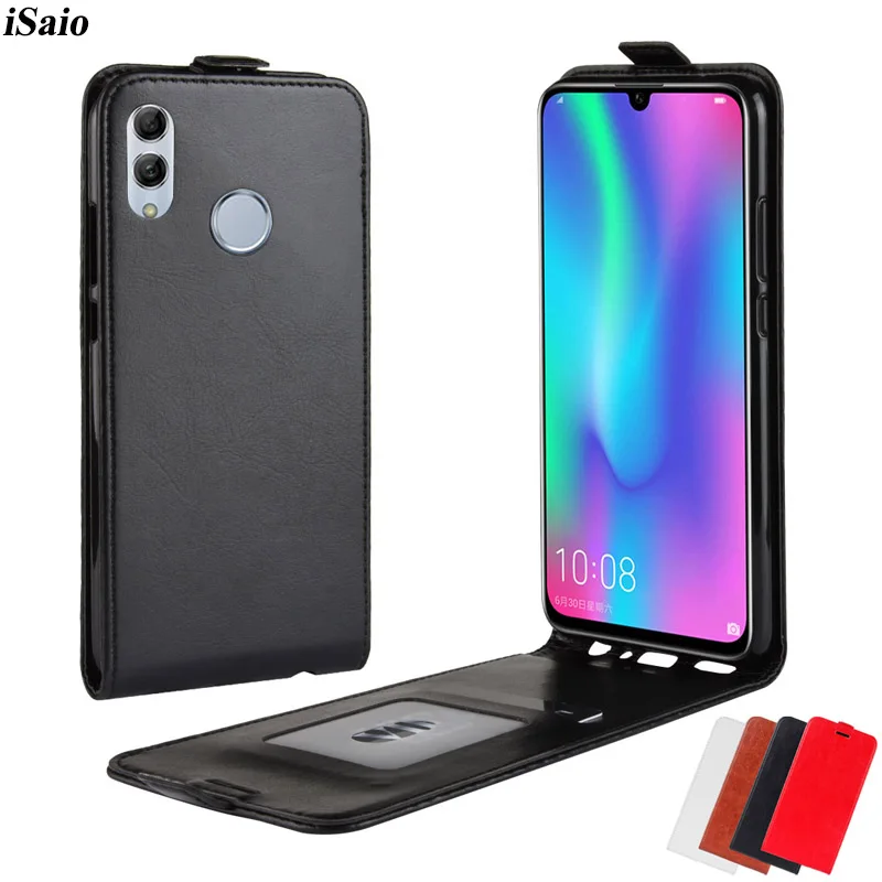 Чехол бумажник для Huawei honor 10 lite P Smart 2019 кожаный флип чехол P30 30 телефона из