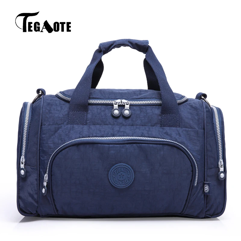 

TEGAOTE Men's Travel Bag Large Capacity Male Luggage Duffle Bags Nylon Multifunctional Portable Weekend Tote Travel Latest Style