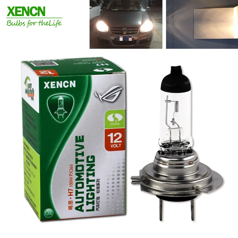 XENCN H7 PX26d 12 в 100 Вт 3200K прозрачная серия внедорожника Стандартная автомобильная