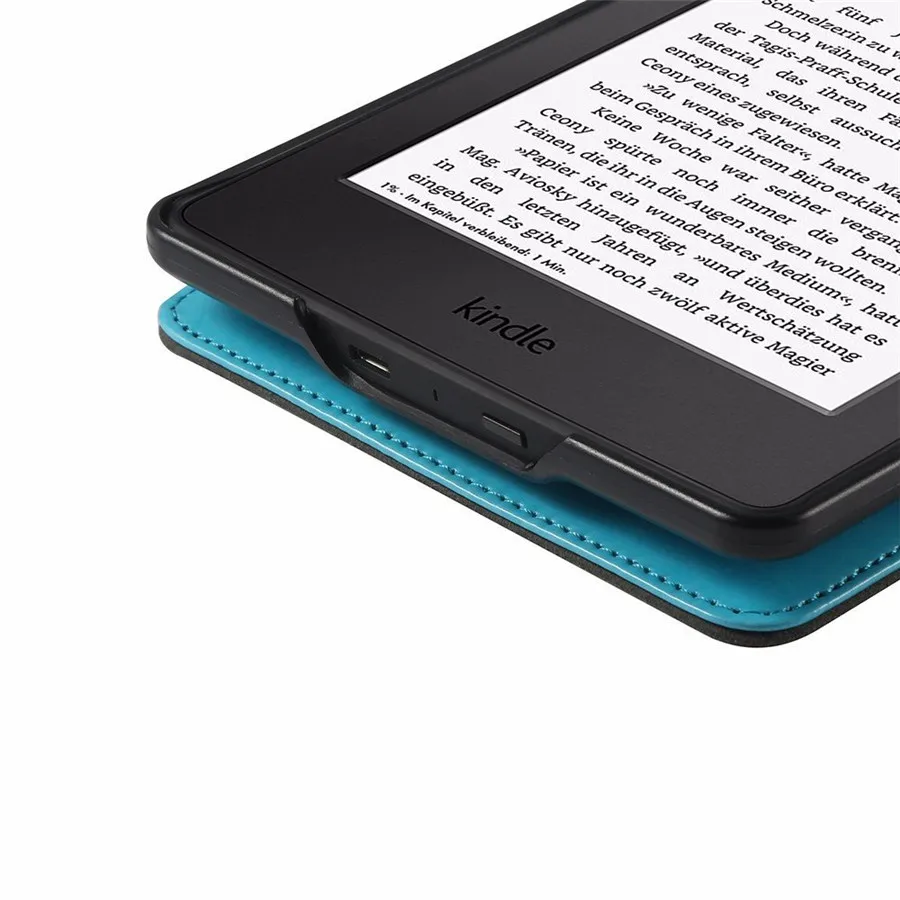 Easyacc чехол для Amazon Kindle Paperwhite 1 2 3 кожаный 6 дюймов планшетный корпус со сном и