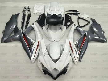 

GSX R 750 2008 - 2010 K8 Fairings GSXR750 2008 Plastic Fairings GSX R 750 2009 White Grey Body Kits