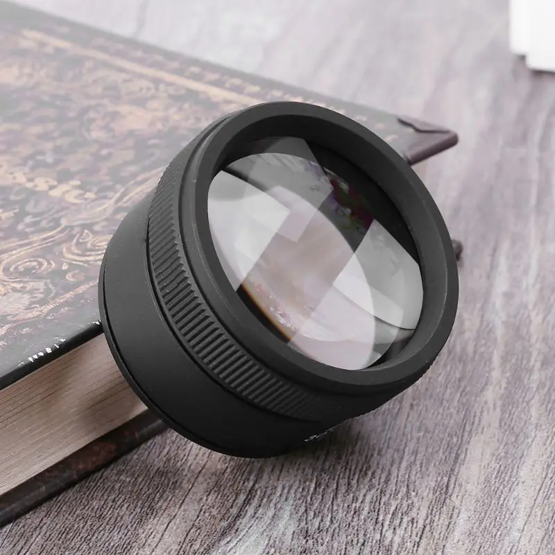 

1 pcs 30 x 40 Optics Loupe Metal Magnifier Jeweler Coins Stamps Magnifying Glass Lens