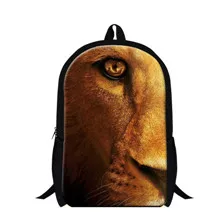 3 Children Backpack Animal School Bag 3D Lion Backpack Kids School Bags For Teenage Boys and Girls Mochila Infantil Menino 
