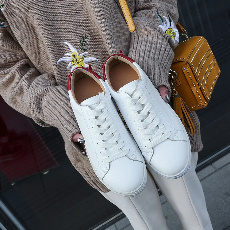 Arden Furtado/ г. весенне-Осенняя обувь на плоской платформе, белая повседневная обувь для женщин, модные лоферы из натуральной кожи, женская обувь для девочек