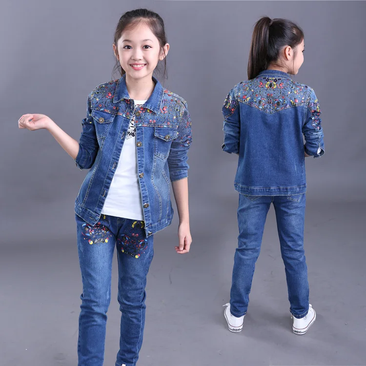 

Wholesale & retail boutique clothing 2 to 13 year jacket pants and shirts fall boutique outfits sets