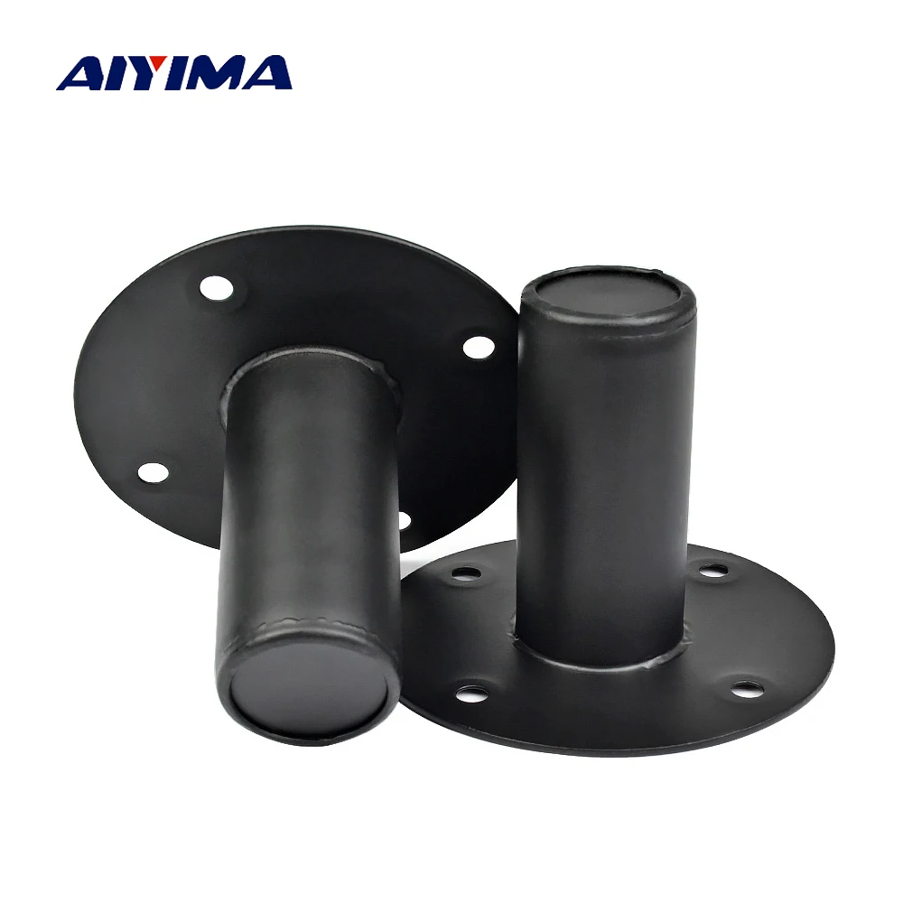 AIYIMA 2Pcs Professional Audio Speaker Stand Iron Sound Mounting Tray
