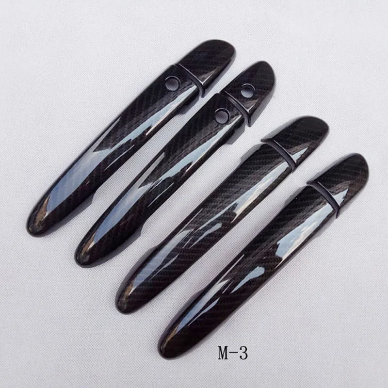 

For mazda 6 Mazda6 gh 2008 2009 2012 Door handle cover chrome Trim auto accessories color carbon fiber