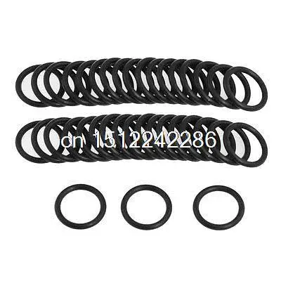 

50 Pcs Automobile 16mm x 2mm O Rings Hole Sealing Gasket Washers