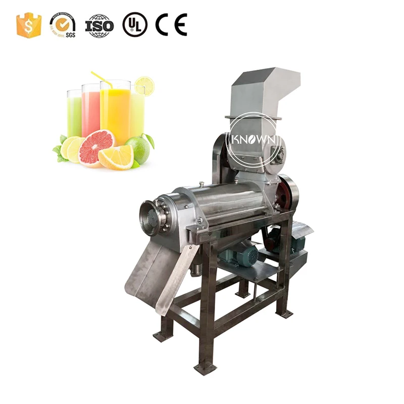 Фруктовая дробилка и соковыжималка/шнековая соковыжималка дробилка сока/экстрактор машина для коммерческого и промышленного использования