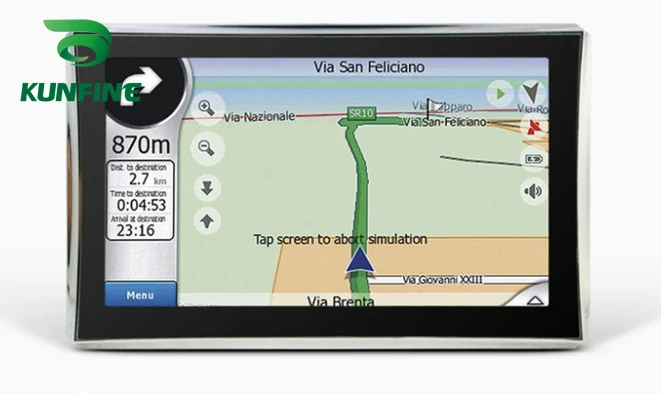 7 Inch Wince 6 0 Car GPS Navigation font b Radio b font 8GB 256M Truck