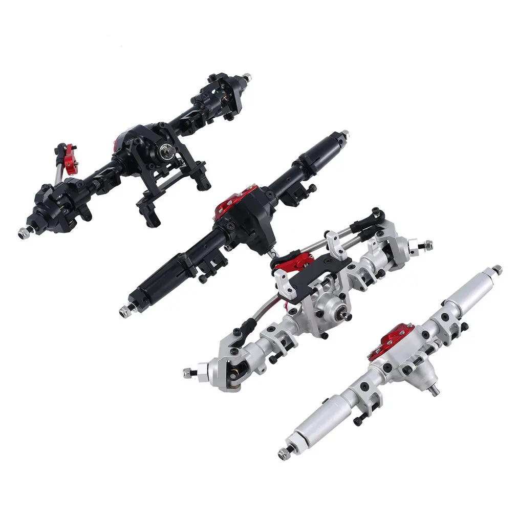 

CNC Aluminum Axle Front & Rear Axle For AXIAL SCX10 1:10 RC Crawler Truck Model RC High Speed Off-road Car Toy Parts Accessories