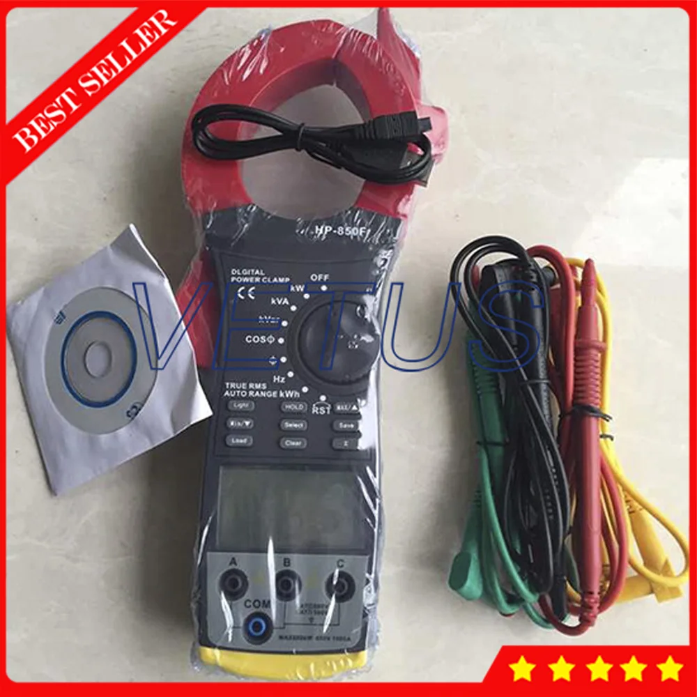 HP 850F Digital 3 Phase digital power factor meter with Power Factor 0.