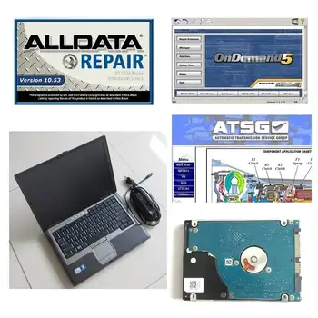 

Car Repair D630 4GB Laptop Auto Repair Alldata Software V10.53+Mit 2015 + ATSG in 1TB HDD Fast Delivery