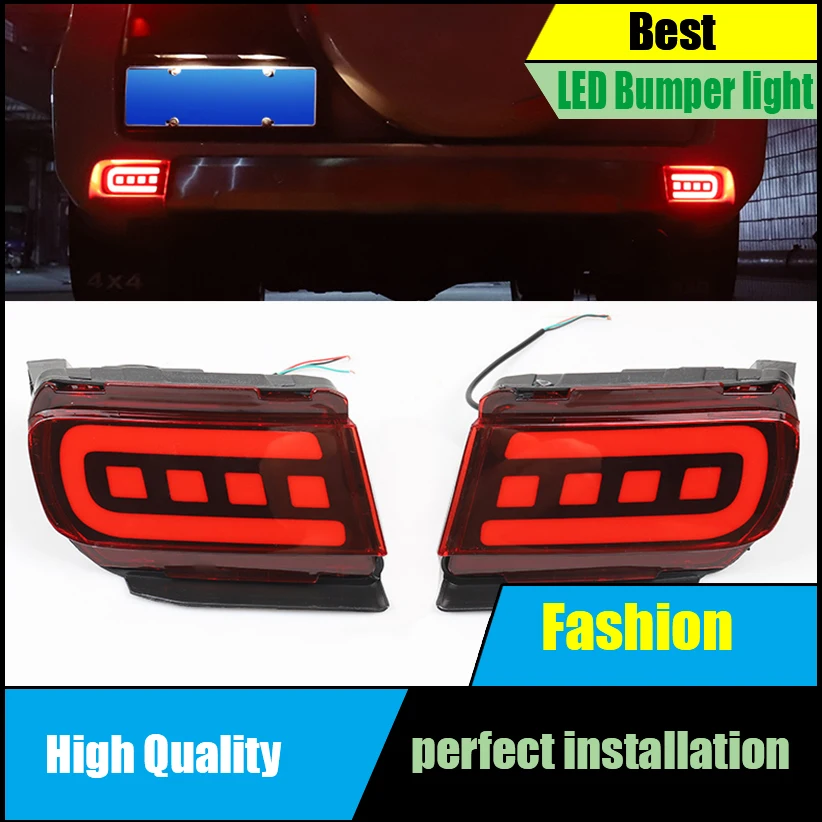 

For Toyota Land Cruiser Prado LC150 Accessories 2010-2018 LED Fog Lamp Brake Light Rear Bumper tail light 1set