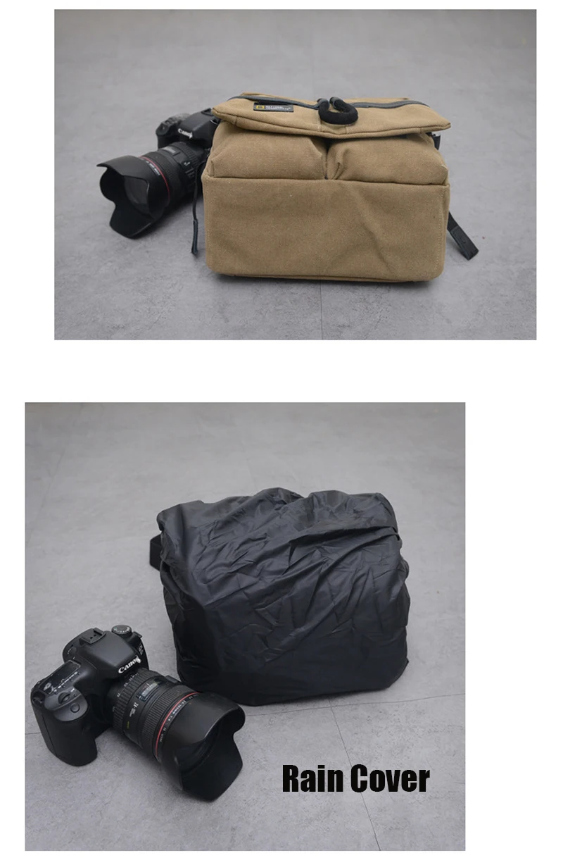 Водонепроницаемый чехол-сумка для цифровой зеркальной фотокамеры/DSLR с защитой от дождя