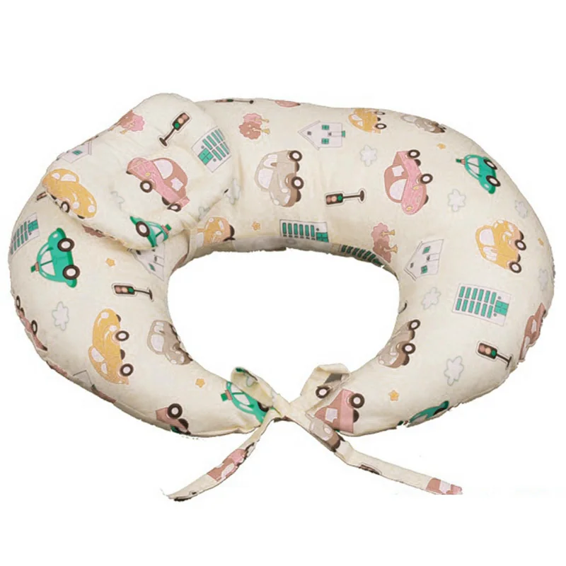 

2Pcs/Set Pillow for Pregnant Women Infant Breastfeeding Pillows Baby Nursing Infant U-Shaped Baby Cotton Breastfeeding Cushion
