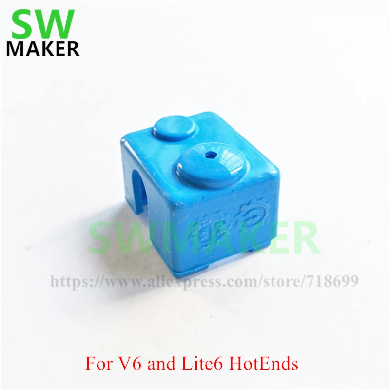 SWMAKER 1 шт силиконовые носки 2018 для v6 и Lite6 HotEnds использование с термистор