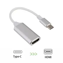 Адаптер type-C к HDMI кабель USB 3,1 для подключения ПК/ноутбука или планшета к HDMI-оборудованный дисплей или дисплей