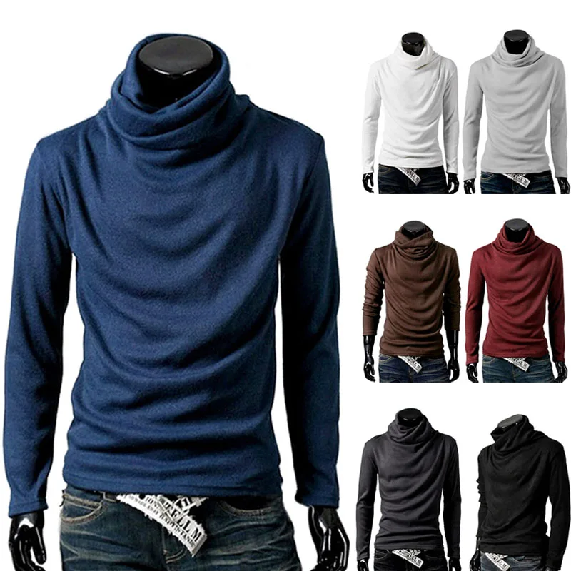 long sleeve turtleneck t shirt