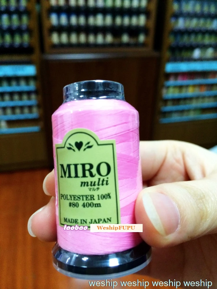 Невидимая швейная нить MIRO MINI size 400 м/рулон 150 цветов 1 заказ = 2 рулона (можно смешать