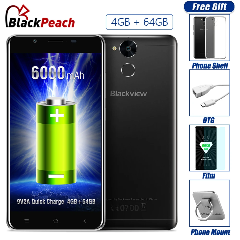 Цена за Blackview P2 4 Г Мобильный Телефон 5.5 "FHD MTK6750T Окта основные Android 6.0 4 ГБ RAM 64 ГБ ROM 13MP Cam 6000 мАч Отпечатков Пальцев ID Смартфон Цена за Blackview P2 4 Г Мобильный Телефон 5.5 "FHD MTK6750T Окта основные Android 6.0 4 ГБ RAM 64 ГБ ROM 13MP Cam 6000 мАч Отпечатков Пальцев ID Смартфон