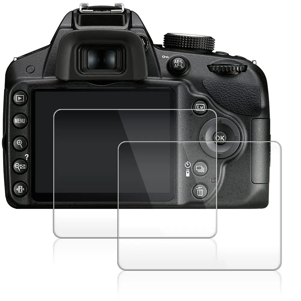 Закаленное стекло 9H для камеры Canon 2 упаковки защита экрана ЖК дисплея Powershot SX430 SX420