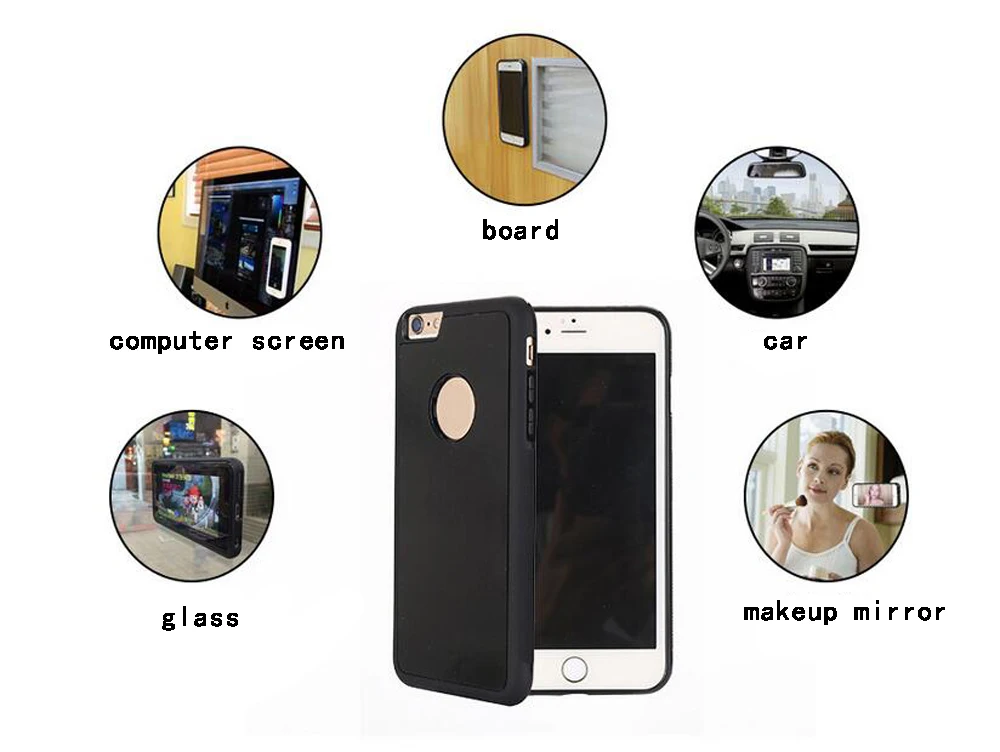 Anti Gravity Phone Case IT STICKS TO SURFACES Without Being Sticky!