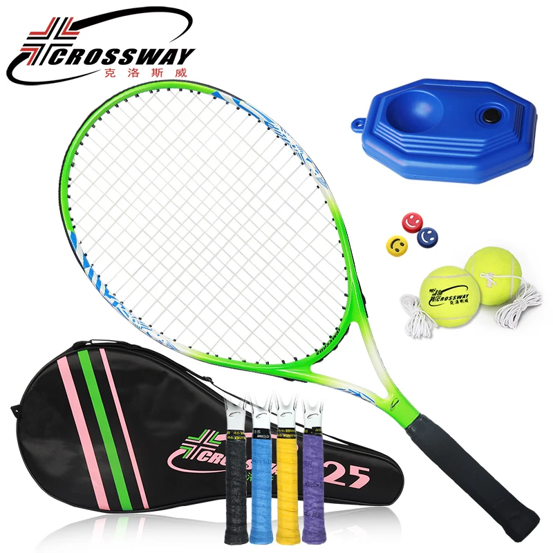 CROSSWAY 1pc High Quality New Junior Tennis Racquet Raquette Fitness