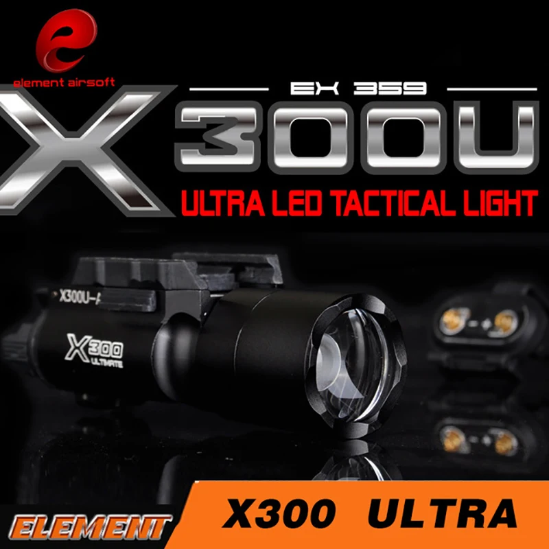 Тактический фонарь для пистолета SF X300 Ultra X300U 500 люмен высокая производительность