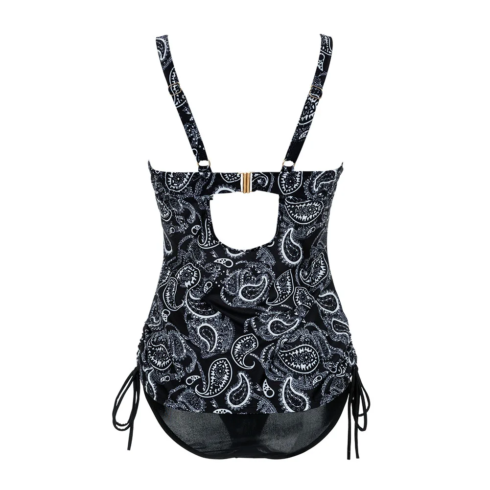 Bikinis Women 2017 Print Floral Swimsuits Brazilian Push Up Halter